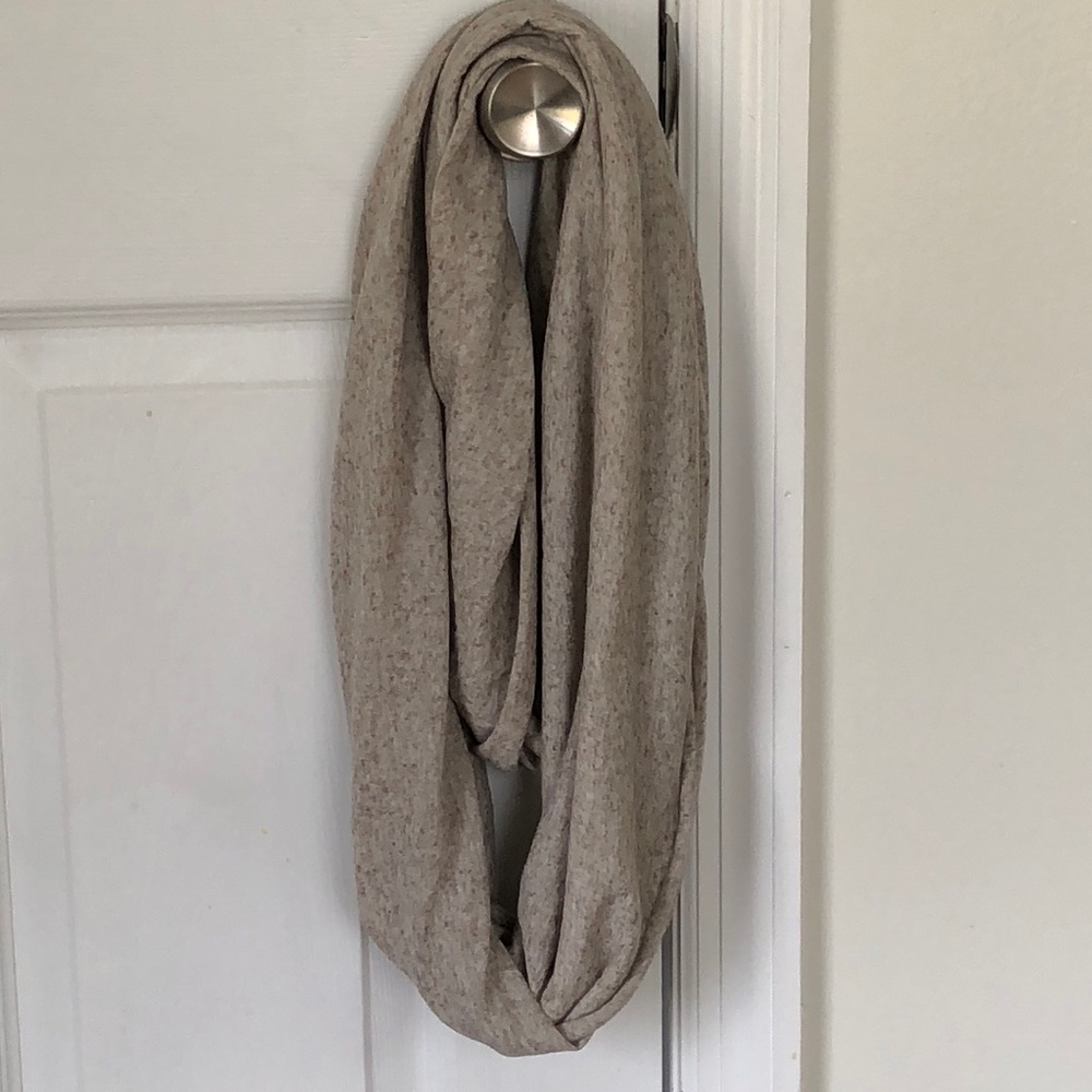 Oatmeal Colored Infinity Scarf